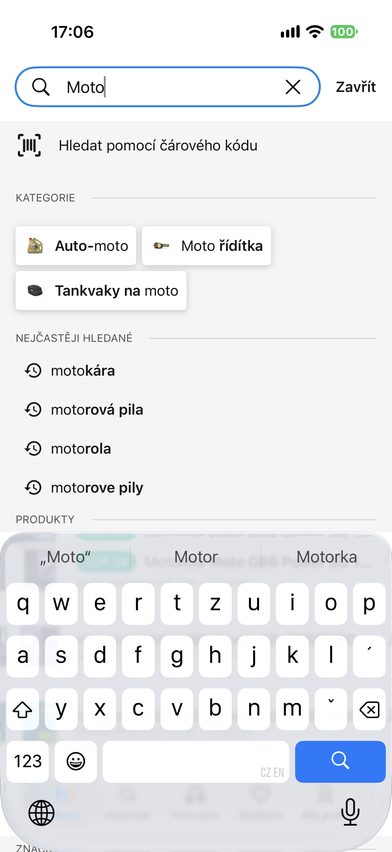 Heureka — vyhledávání a našeptávač