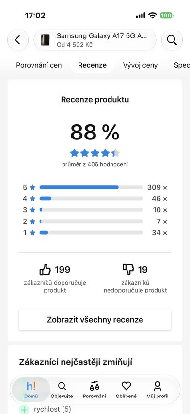 Heureka — recenze produktu