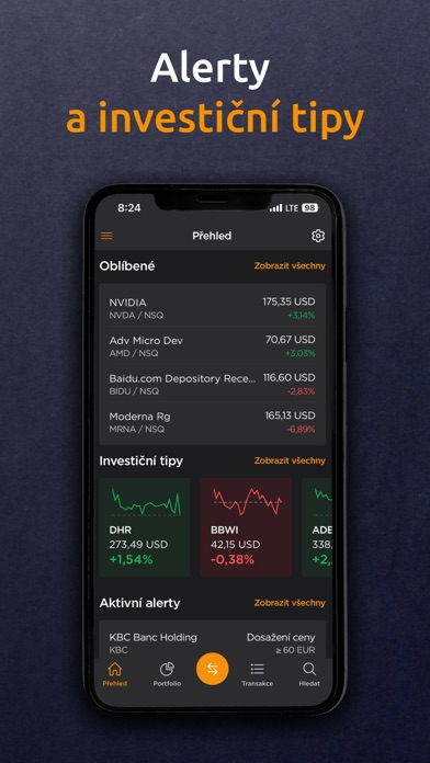 Patria Finance — obrazovka 4